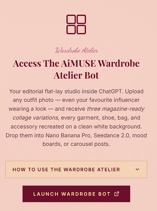 Wardrobe Atelier Bot
