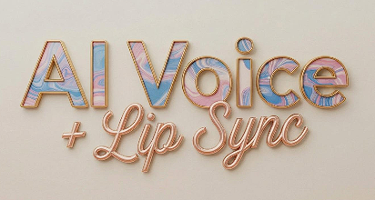 AI Voice + Lip Sync